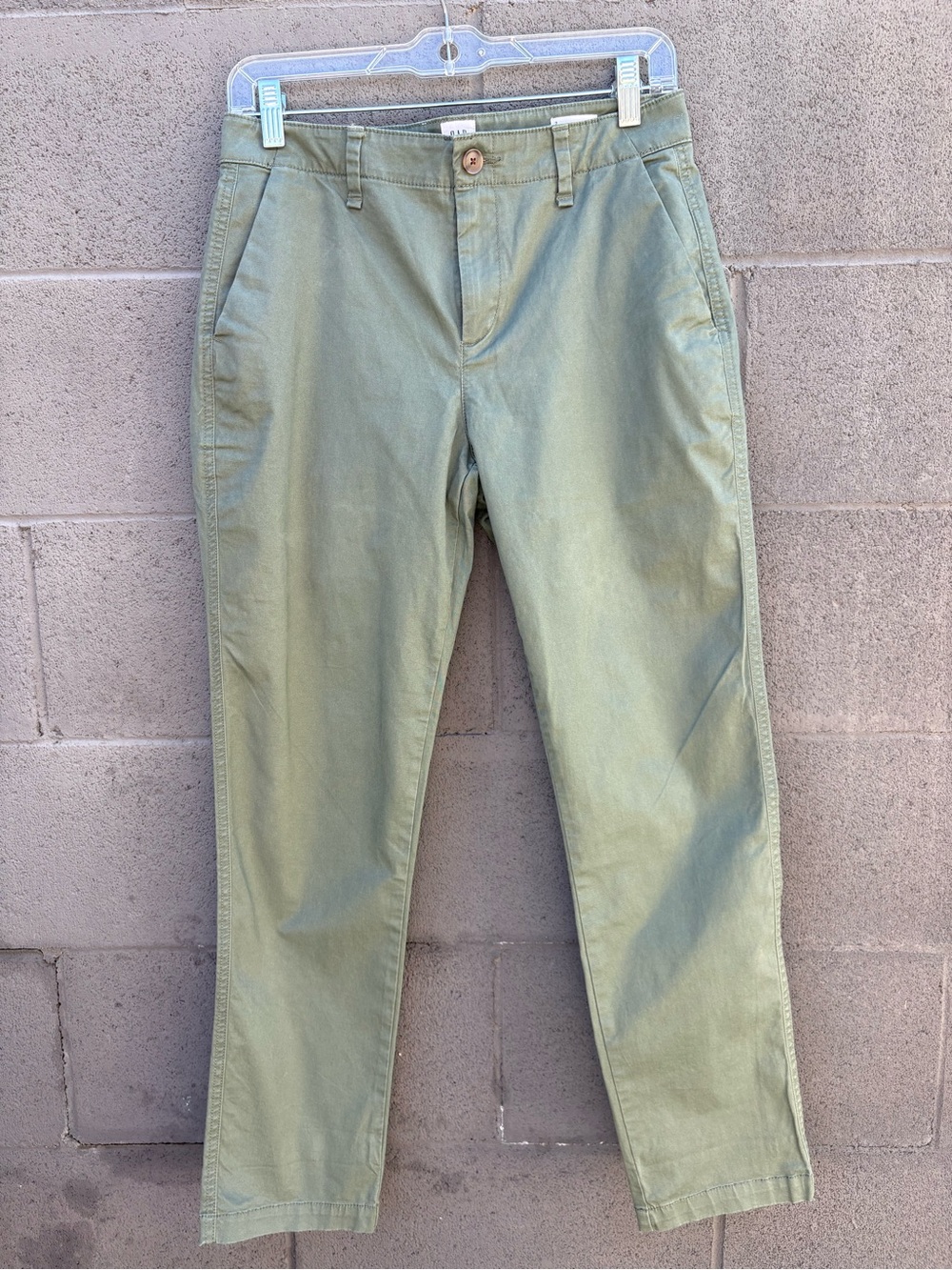 Women’s Olive Green Chino Pants